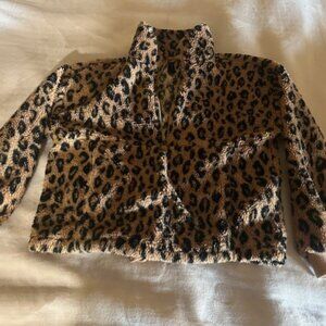 Billabong Cheetah Half Zip  Fleece Pullover